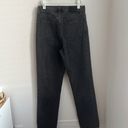 Abercrombie & Fitch abercrombie ultra high rise 90s straight jean washed black Photo 4