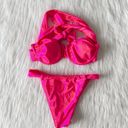 Amazon NWOT Pink Underwire Bikini Set Photo 0