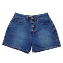 ZENA Vintage Denim Button-Fly Shorts Photo 0