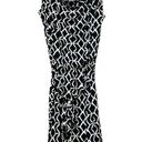 Jones New York  Women's Sleeveless  Dress Black & White Geometric Size S Photo 0