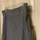 Gap pencil skirt gray stripe size 20 Photo 3