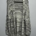 The Moon Paper‎  Gray and White Cardigan Size S Photo 0