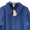 Christopher & Banks  Blue Blazer/Jacket (Size Large) Photo 2