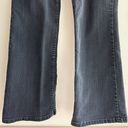 Merona 💖  Bootcut Black Denim Jeans, White Streaked Jeans, Size 14 Regular Photo 3