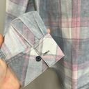 Rails  Hunter Button Down Up Plaid Shirt Storm Pink size S Photo 7