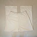 Abercrombie & Fitch  Sloane Tailored Linen-Blend Pant, White, Size M, EUC Photo 11