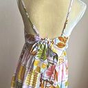 Paper Heart Colorful Patchwork Tie Back Maxi Dress Photo 4