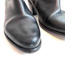 All Saints Hessian Black Leather Zip Ankle Booties 37/6 Bohemian Minimalist Chic Photo 6