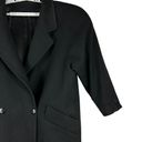 London Fog  Women's Tempe Europa 100% Pure Wool Coat Size 12 Petite Black Photo 2