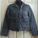 American Eagle  Outfitters Gray Bomber Jacket Gray Size XS Quilted Lining Photo 1