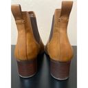 The Loft  Outlet Chelsea Ankle Boots Womens Size 10 Faux Leather Cognac Photo 3