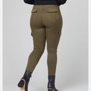 Spanx Stretch Twill Ankle Cargo Pant‎ Darken Olive Size Small Tall NWT Photo 1