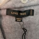 Love Tree  long sleeve open sweater shawl like cardigan. Gray color. Size M Photo 1