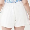 Nine West  Plus Size Womens Side Snap White Dressy Shorts Size 3X Photo 1