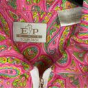 EP Pro  Tour Women’s PGA Pink Paisley Half Zip Golf Shirt Size Extra Large Photo 5