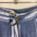 Ralph Lauren NWT LAUREN  linen stripe wide leg pant 18W Photo 4