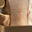 Ann Taylor  Tan Suede Block‎ Heel Strap Sandals Size 6 Photo 4