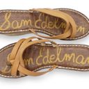 Sam Edelman  Ronda Platform Sandal Tan Leather Cork Strappy Wedge Women’s Size 9 Photo 10