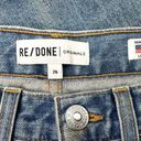 RE/DONE  High Rise Tapered Medium Wash Jeans Photo 6