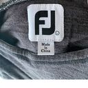 FootJoy  Hoodie Two Tone Gray Hooded Pullover Activewear Top ~ Women's Size LARGE Photo 3