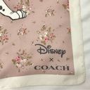 Coach  X DISNEY Dalmatian Scarf Silk Bandana NWT 101 Dalmatians Puppy Patch Photo 2