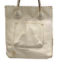 Patricia Nash Large  Burnished Tooled Leather Gold Metallic Cavo Tote Photo 5