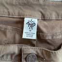 prAna  Outdoor Hiking Pants 5-Pocket Belt Loops Logo Solid Brown Button Zip Up 10 Photo 7