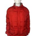 Route 66  Women's Puffer Jacket Red Very Good Cond Size L Photo 0