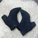 Harper Cordani Italy Women's  Boot Blue  Suede Denim Block Heel Bootie EUR 36 Photo 0