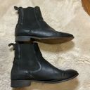 Frye  Carly Chelsea Pull On Boots Womens 8.5 Black Leather Photo 4