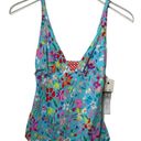 Vera Bradley  Superbloom Tankini Top Floral Beach Swim NWT Medium 8/10 Photo 0