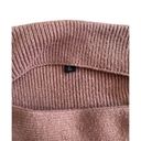 Pullover Knit Turtleneck Sweater Workwear Winter Casual School Pink Size L Photo 4