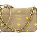 MCM  New Logo Chain Mini 2 Straps Crossbody Pouch Photo 9