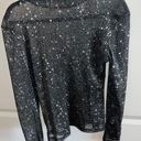 MANGOPOP Long Sleeve Star Mesh Top Photo 1