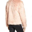 Chelsea28  Faux Fur Jacket in Pink Size Medium NWT Photo 1