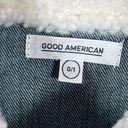 Good American Trucker Jacket Boyfriend Denium Size Small Women Photo 2