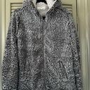 Thread and Supply  Fur Sherpa Hoodie Jacket  Size Med Photo 0