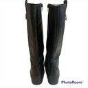 Ralph Lauren Lauren  Sagira II Black Leather Boots Photo 6