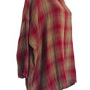 CP Shades  oversized cotton Plaid Tunic‎ blouse top Size XS Photo 7