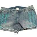 Disney  HerUniverse Little Mermaid 20W blue denim shorts Photo 0