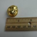 Cookie Lee  Gold Tone Kitty Cat Bobblehead Springy Curled Up Kitten Brooch Pin Photo 5