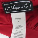 David's Bridal  Morgan & Co Red Spaghetti Strap Mini Dress Bodycon Size 1 Photo 9