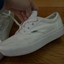 Vans  Authentic Platform White Sneakers Size 8 Photo 2