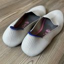 Rothy's  The Loafer Linen Double Stitch Knit Fabric Slip On Flats Shoes Photo 4