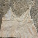 Francesca's White Lace Crop Tank Photo 2