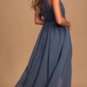 Lulus Denim Blue Dress Photo 1