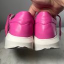 Juicy Couture  Sneakers Fashion Dyanna Size 8.5 Pink All Over Logo Barbie Pink Photo 8