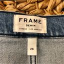 frame denim Claire Snap Front Denim Skirt Photo 11