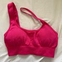 SheIn Athletic Hot Pink One Shoulder Set Photo 1