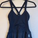 Free People NEW!  MOVEMENT Good Karma Mini Dress Size XS/S BLACK Tennis Athletic Photo 8